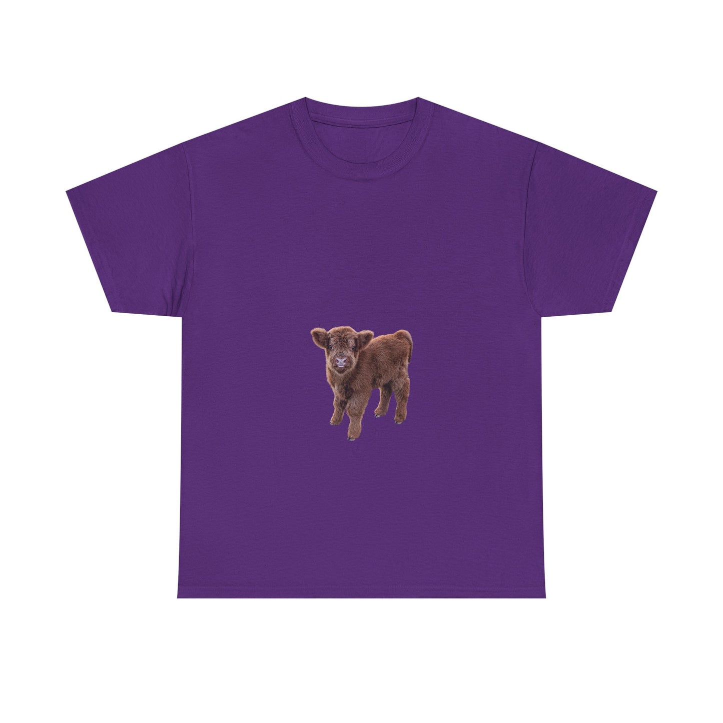 Highland Calf Tee Purple