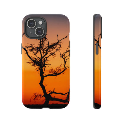 Tough Case - Sunset over the Kalahari iPhone 15 Glossy