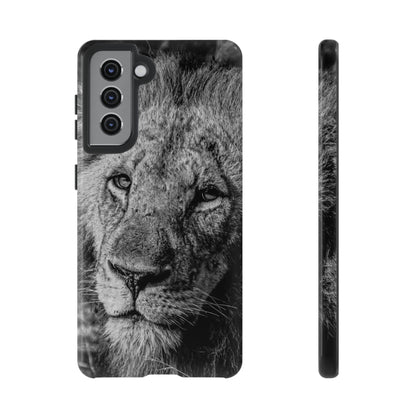 Tough Case - Old Lion B&W Samsung Galaxy S21 Glossy