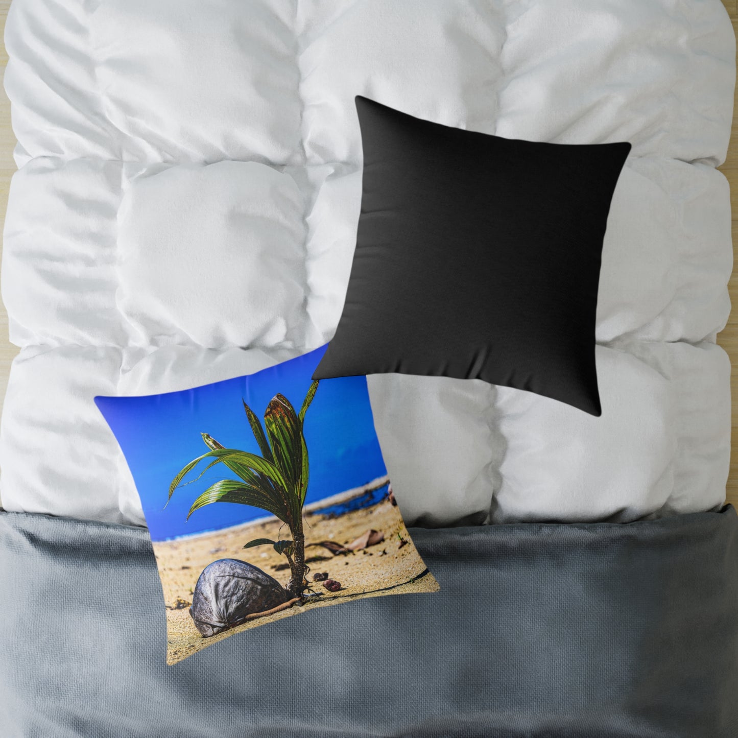 Beach Coconut Pillow