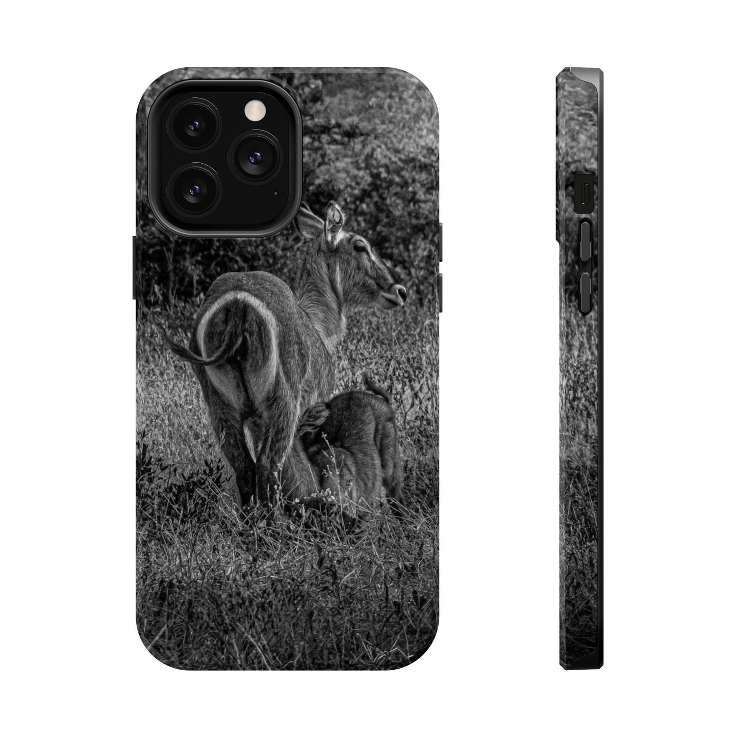 Waterbuck Baby Animal Phone Case - Magsafe B&W iPhone 13 Pro Max Glossy