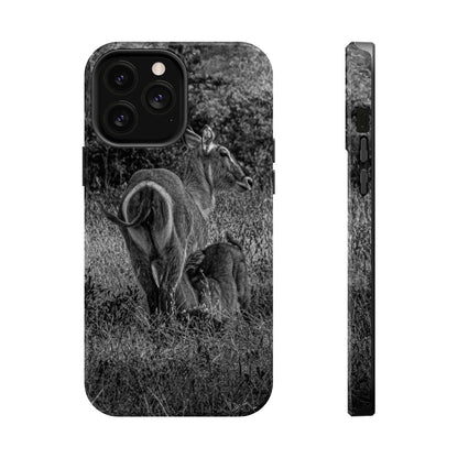 Waterbuck Baby Animal Phone Case - Magsafe B&W iPhone 13 Pro Max Glossy