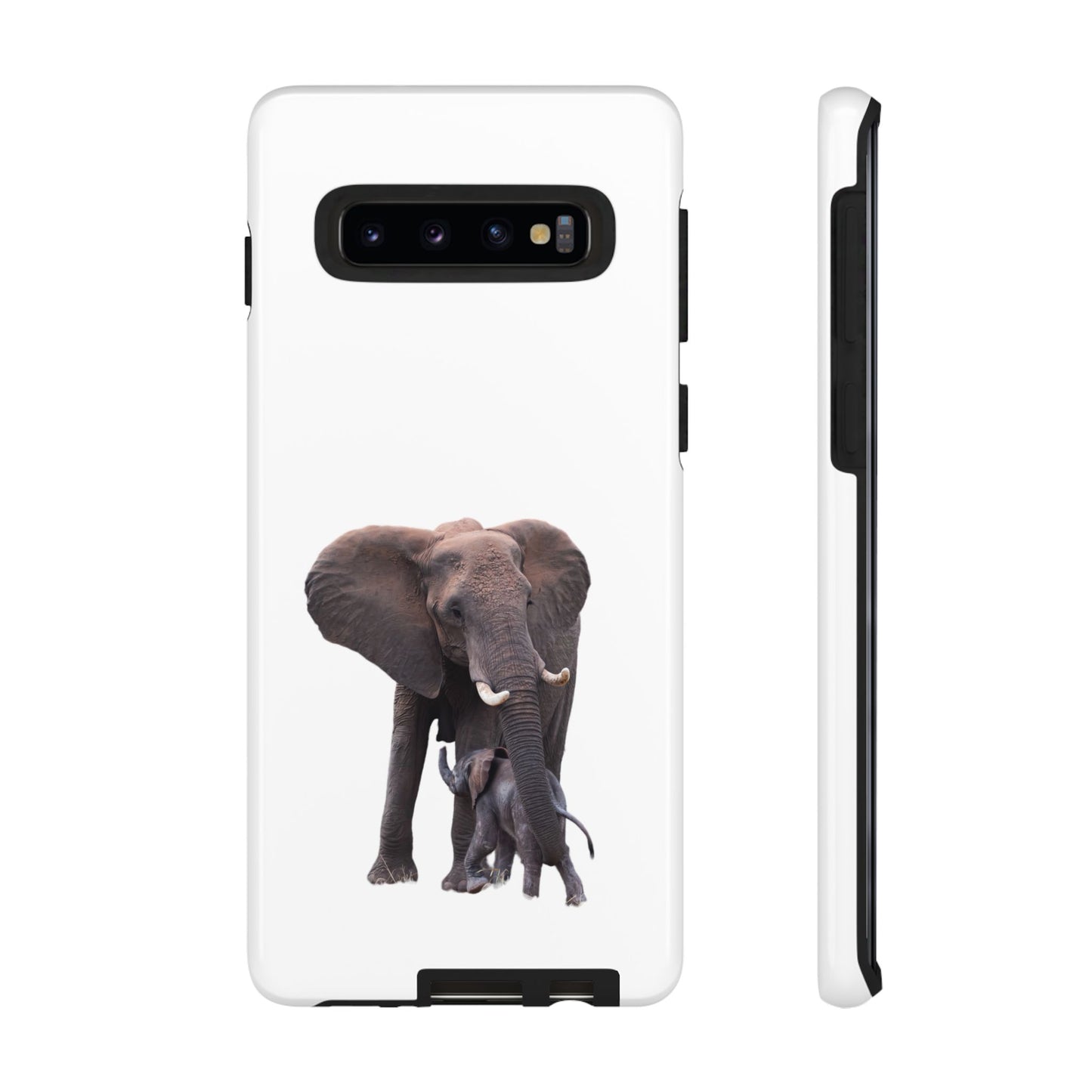 Baby Elephant Tough Case Samsung Galaxy S10 Glossy