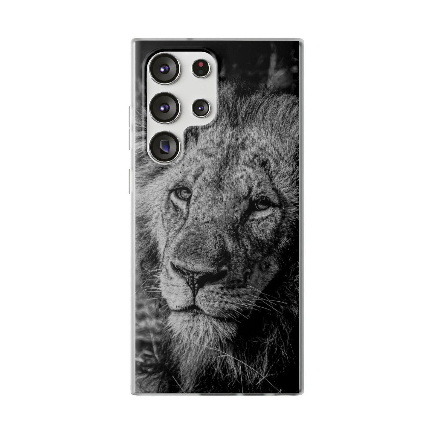 Flexible Lion Phone Cases B&W Samsung Galaxy S23 Ultra