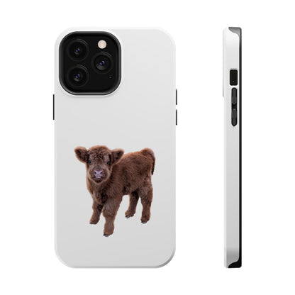 Baby Highland Cow MagSafe Phone Case iPhone 13 Pro Max Glossy