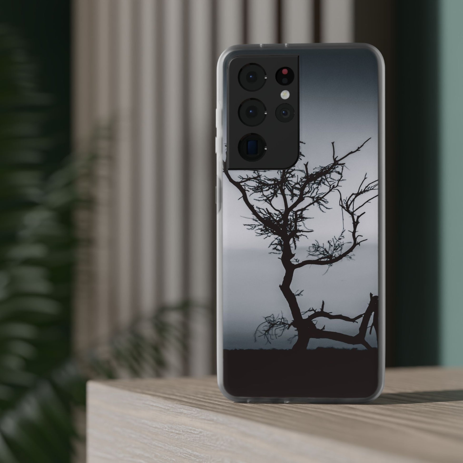 Kalahari Sunset Phone Case B&W