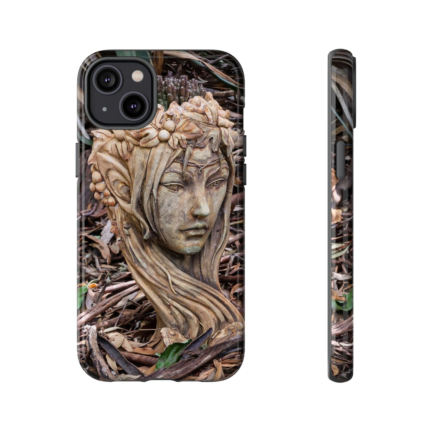 Tough Case - Elven Lady Statue iPhone 14 Plus Glossy