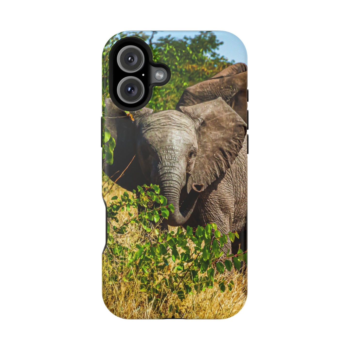 Magsafe® Compatible Tough Cases - Young Elephant iPhone 16 Plus Matte