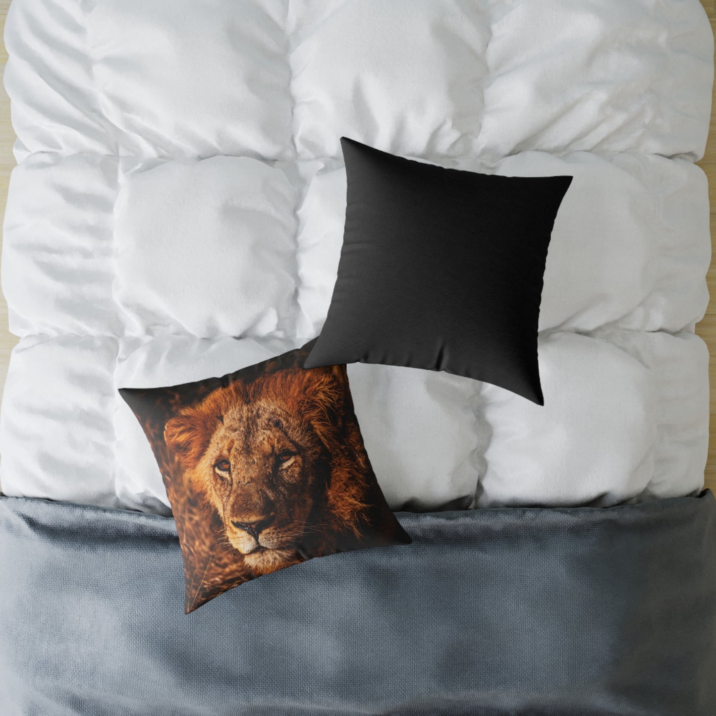 Old Lion Pillow