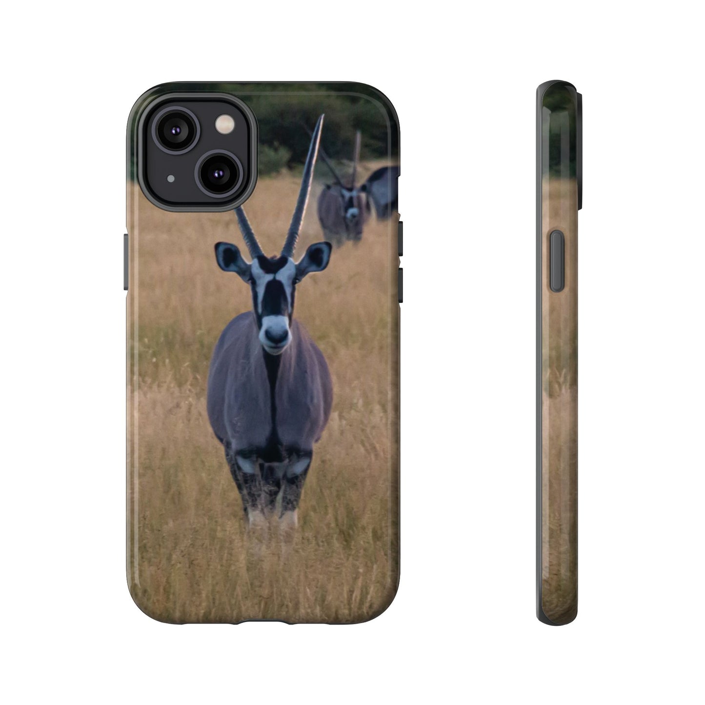 Gemsbok Oryx Tough Case iPhone 14 Plus Glossy
