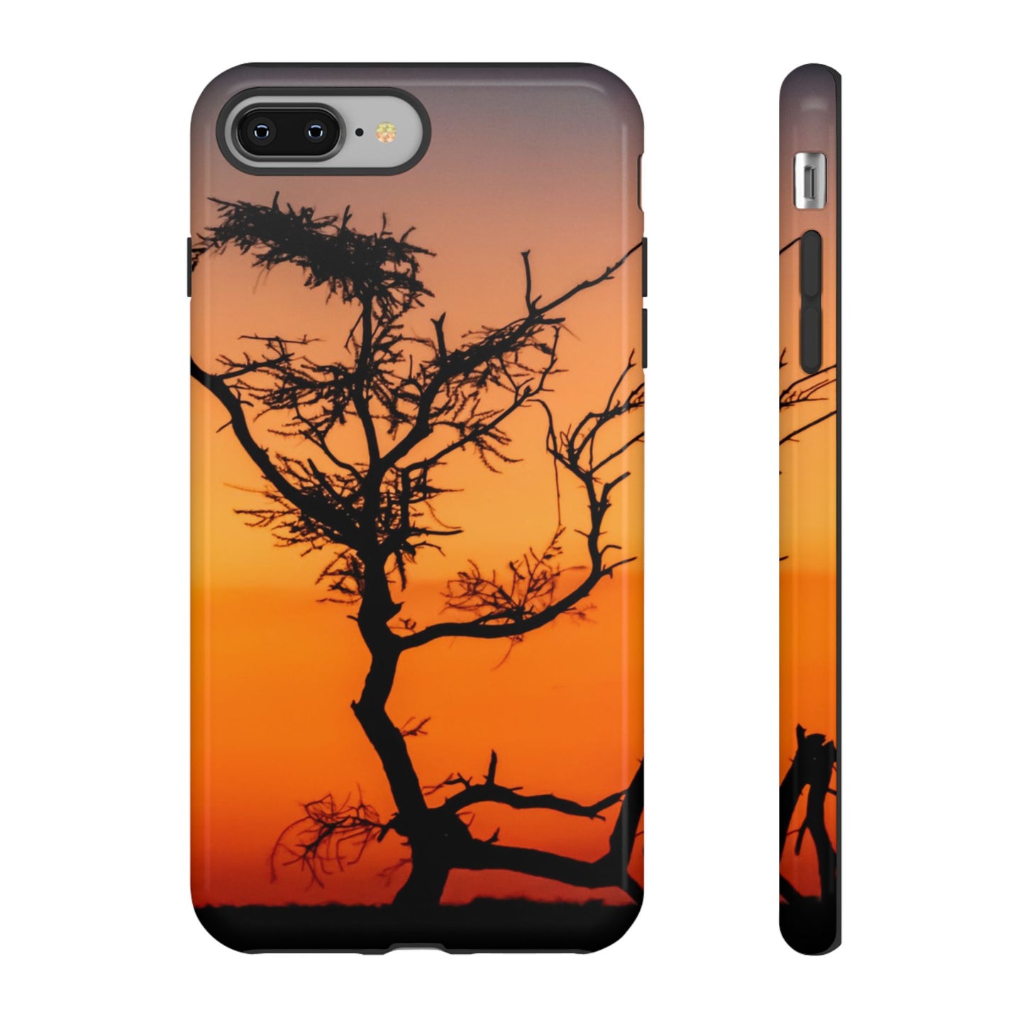 Tough Case - Sunset over the Kalahari iPhone 8 Plus Glossy