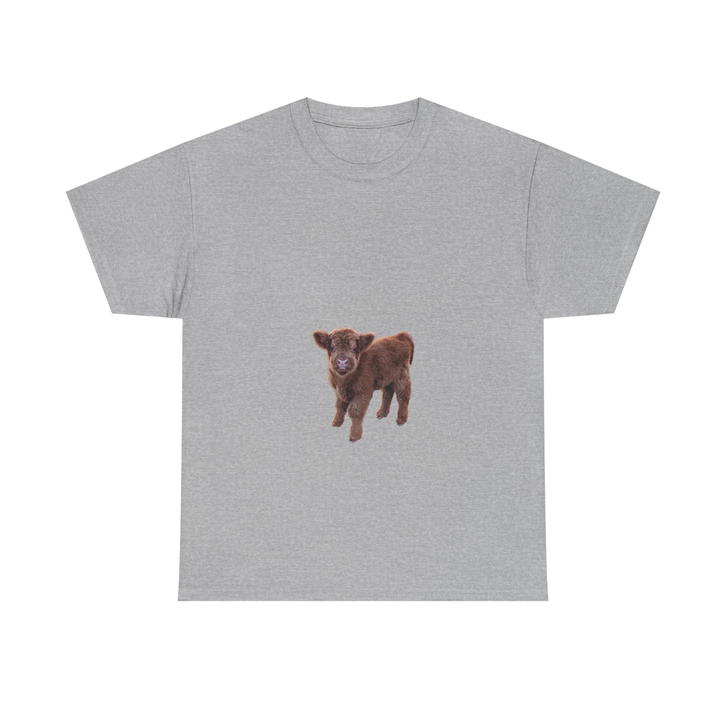 Highland Calf Tee Sport Grey