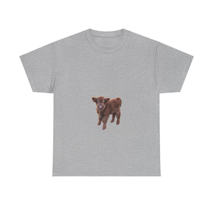 Highland Calf Tee Sport Grey