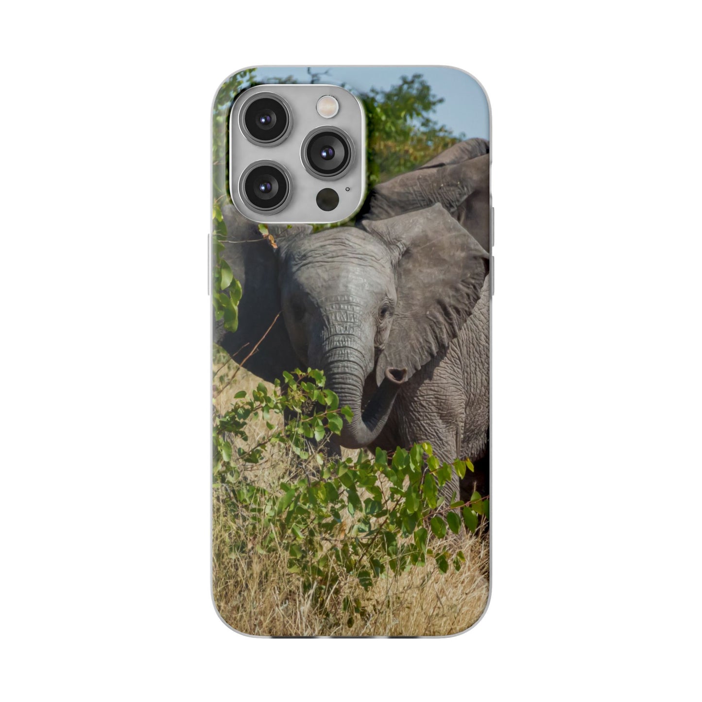 Flexi Cases - Young Elephant iPhone 14 Pro Max