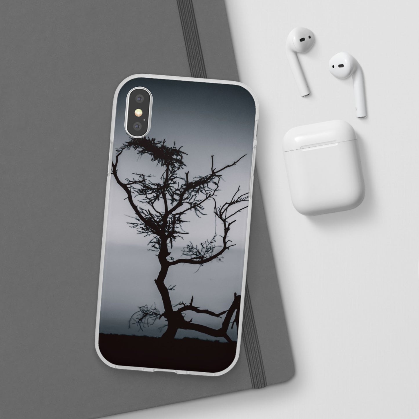 Kalahari Sunset Phone Case B&W