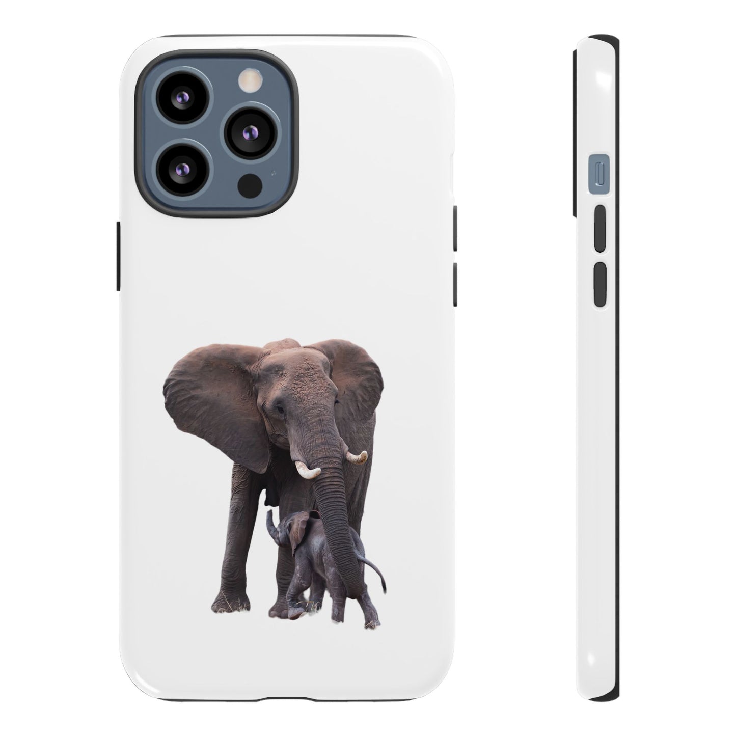 Baby Elephant Tough Case iPhone 13 Pro Max Glossy