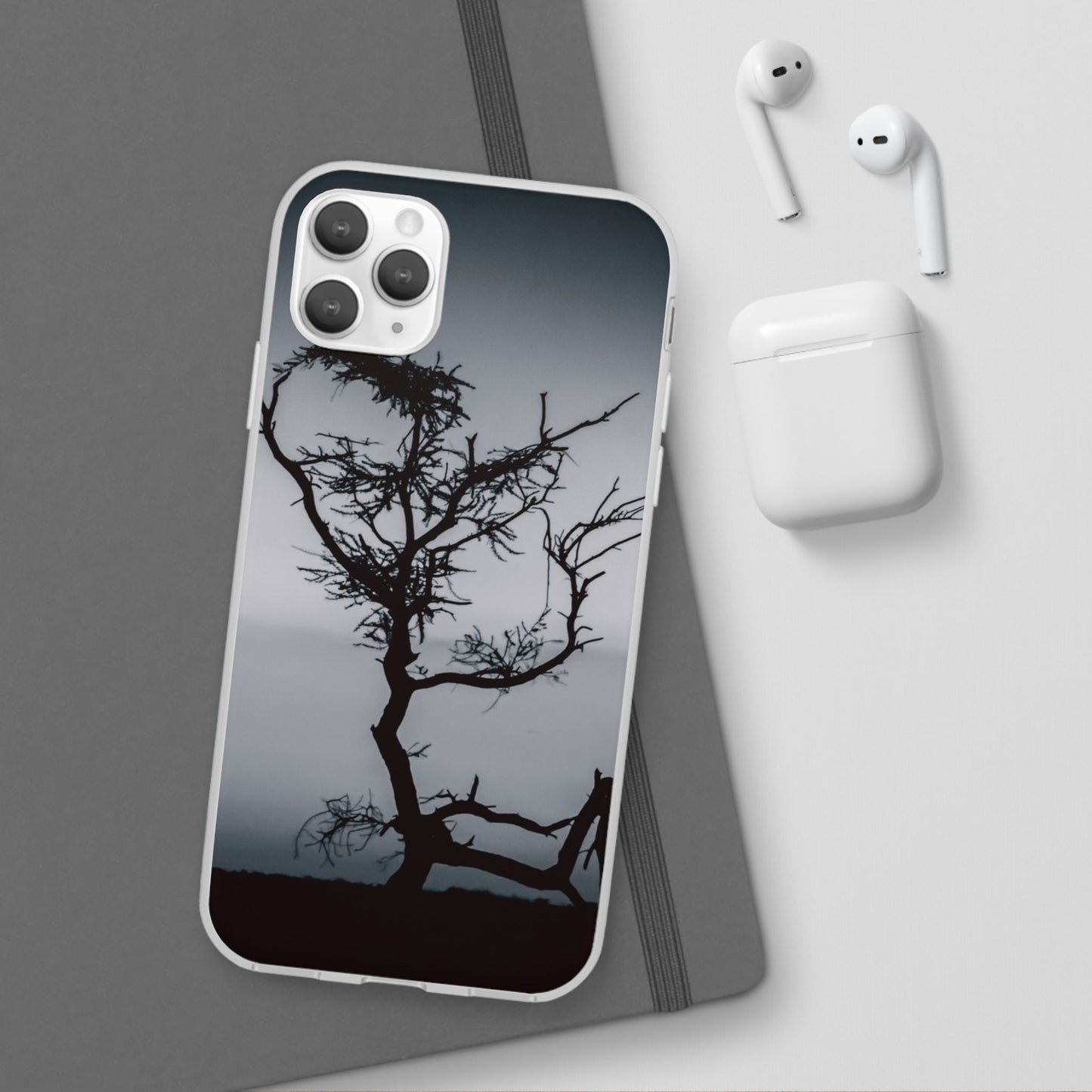 Kalahari Sunset Phone Case B&W