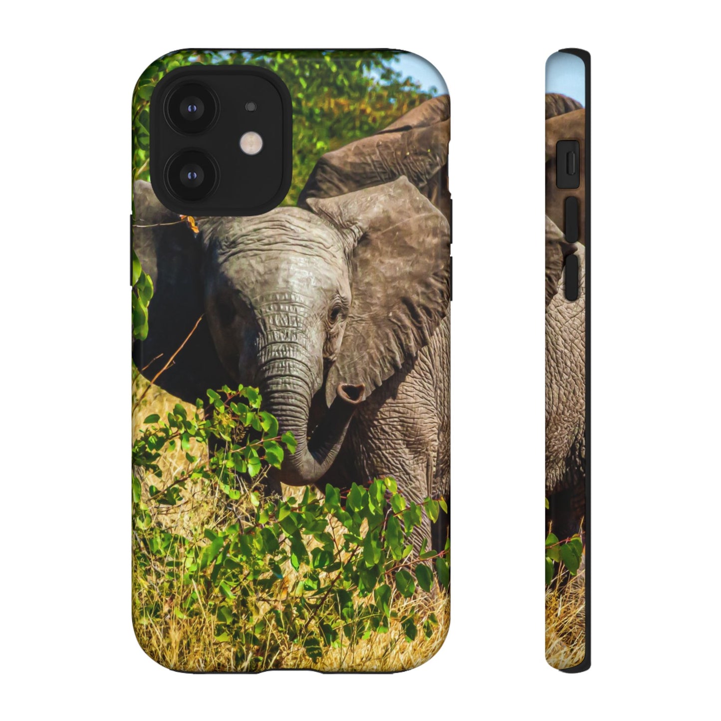 Tough Case - Young Elephant iPhone 12 Glossy