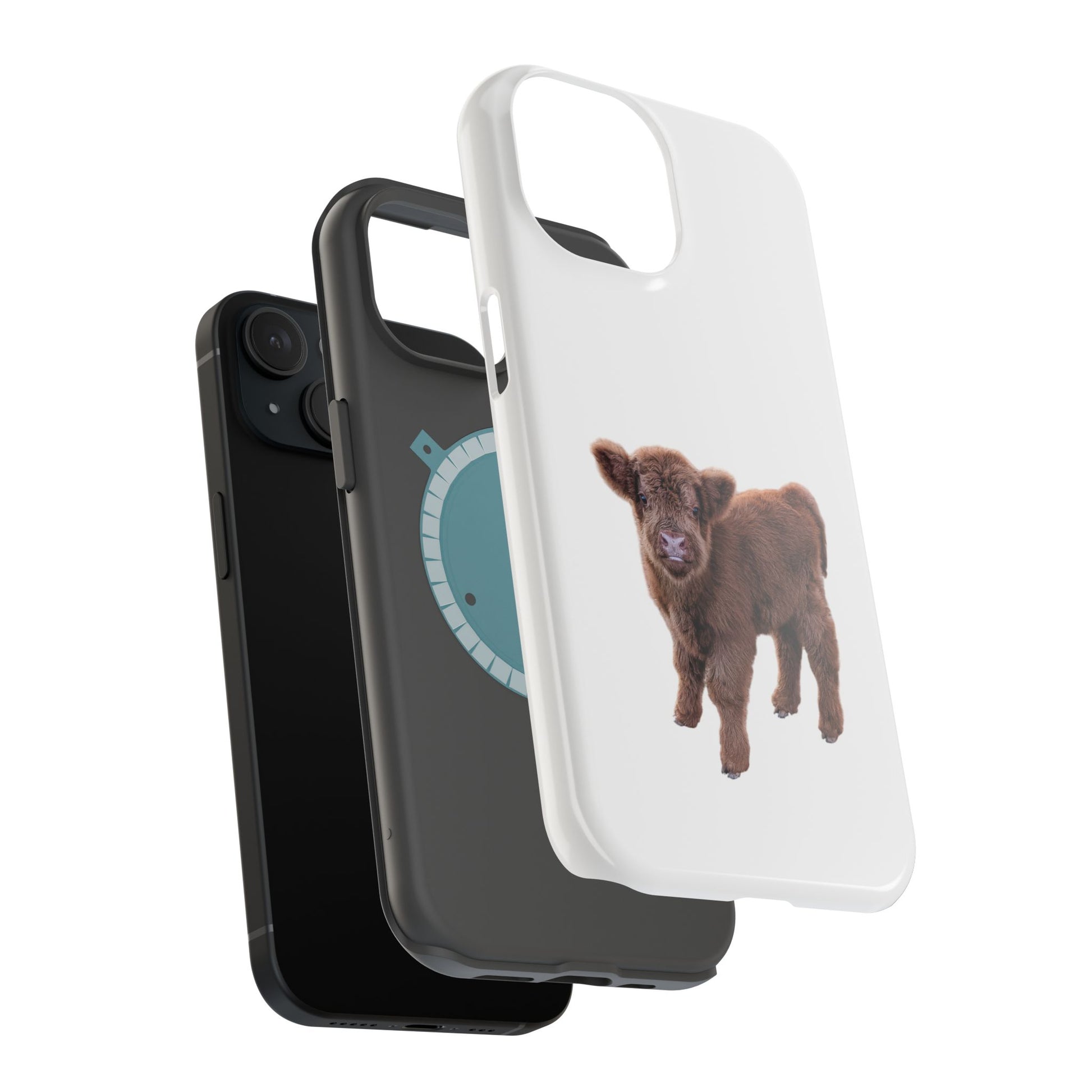 Baby Highland Cow MagSafe Phone Case