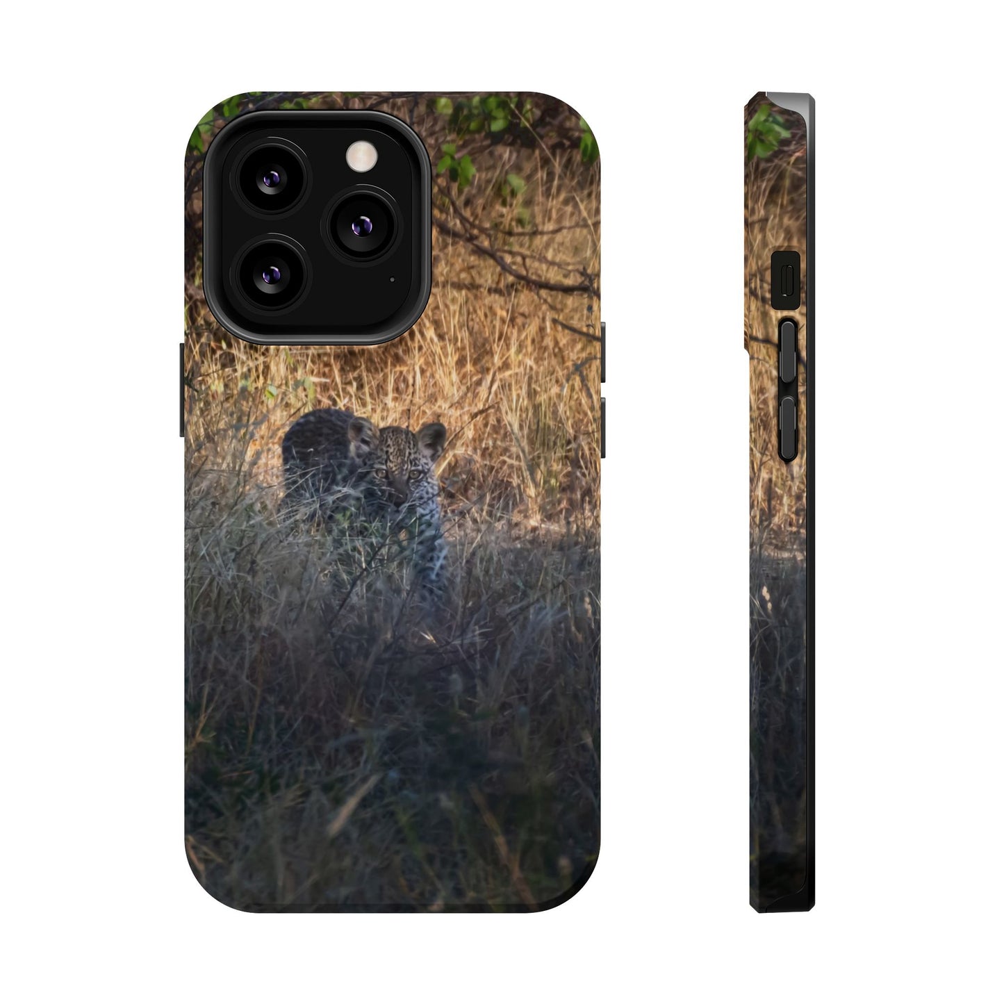 Magsafe® Compatible Tough Cases - Leopard Cub iPhone 13 Pro Matte