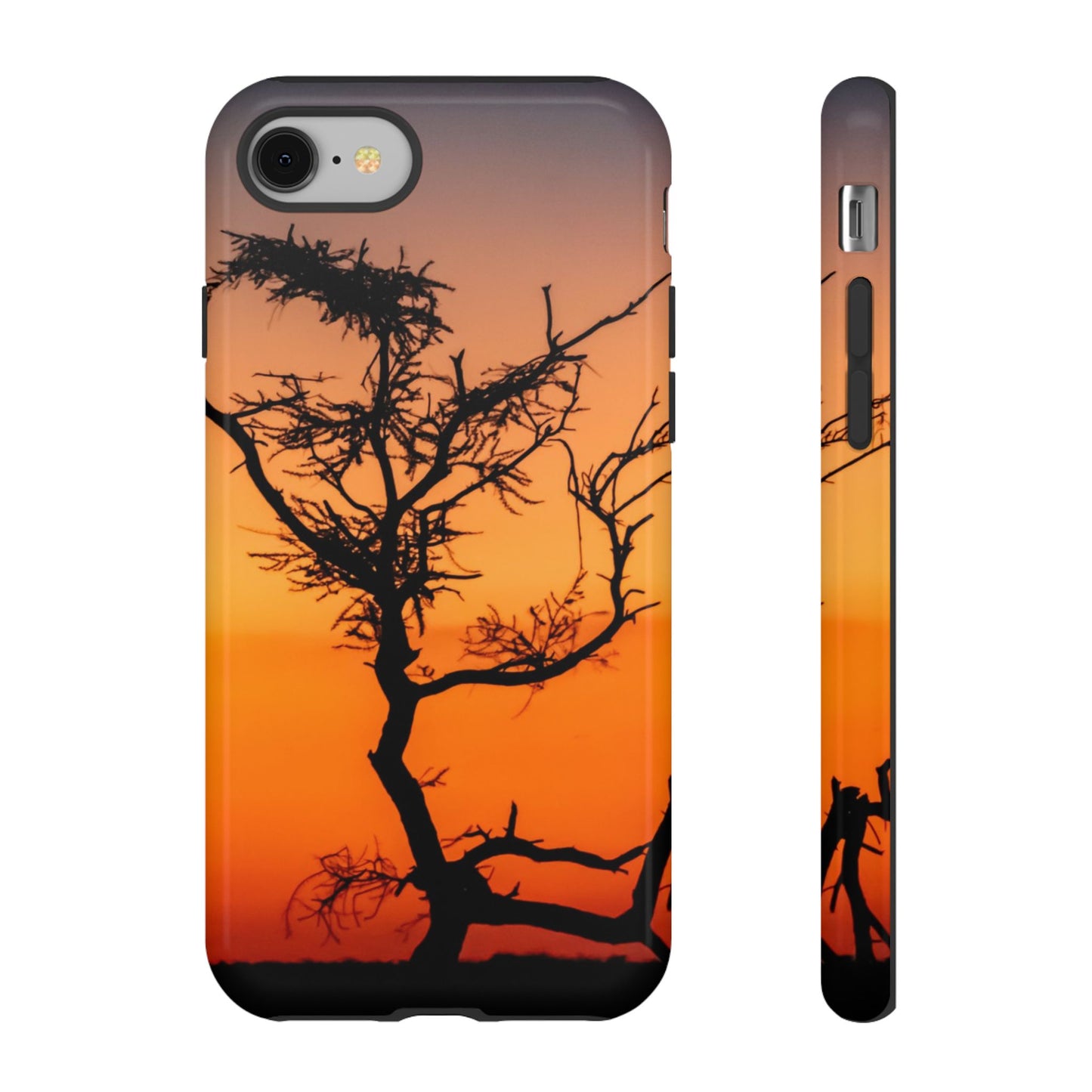 Tough Case - Sunset over the Kalahari iPhone 8 Glossy