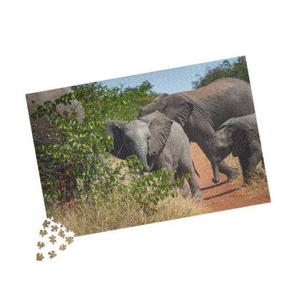 Young Elephant Jigsaw Puzzle 1014 pcs (Horizontal)