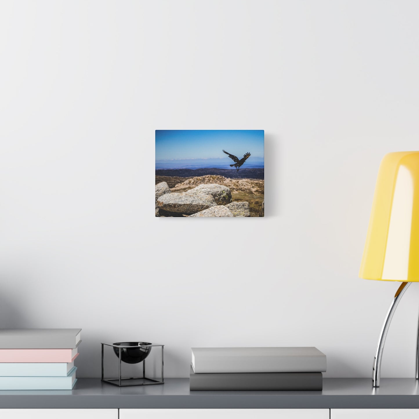 Little Raven Mt Kosciuszko Canvas Print