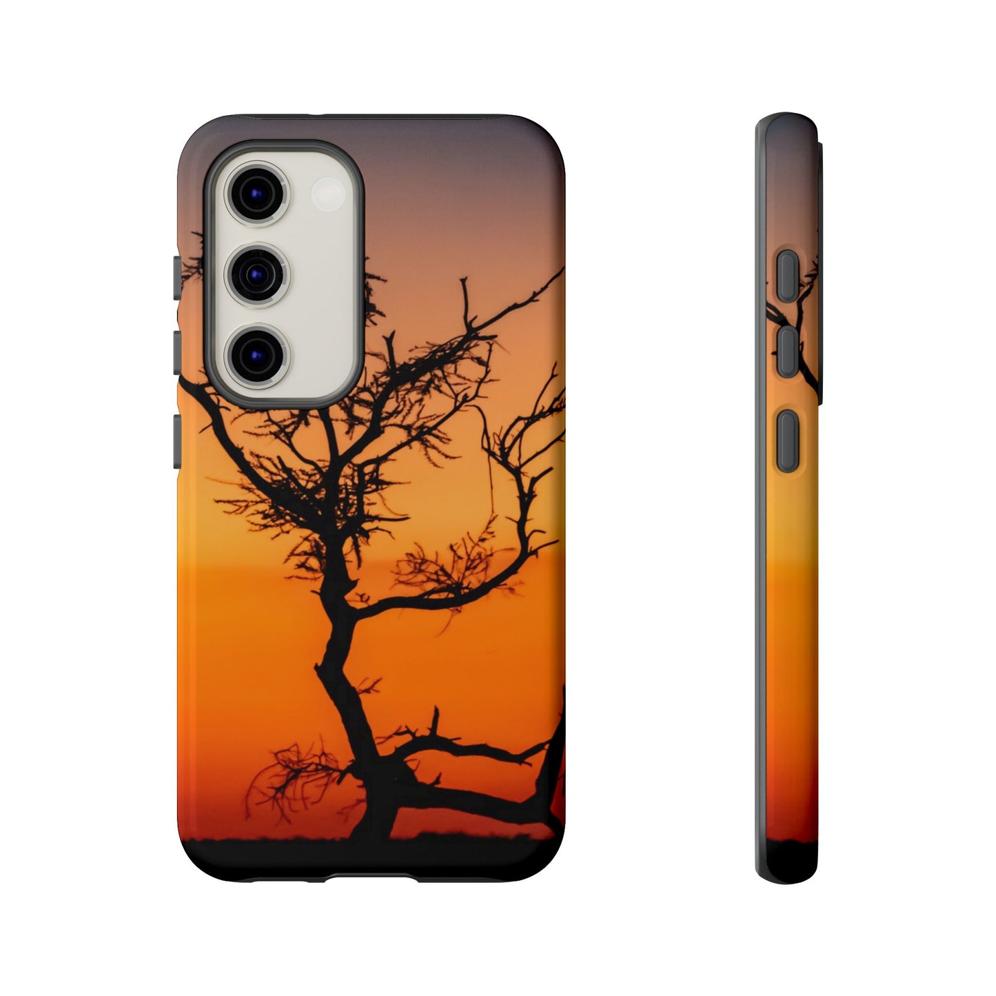 Tough Case - Sunset over the Kalahari Samsung Galaxy S23 Glossy