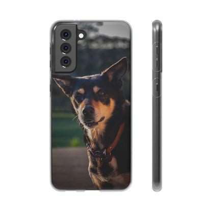 Kelpie Dog Flexi Case Samsung Galaxy S21 Plus