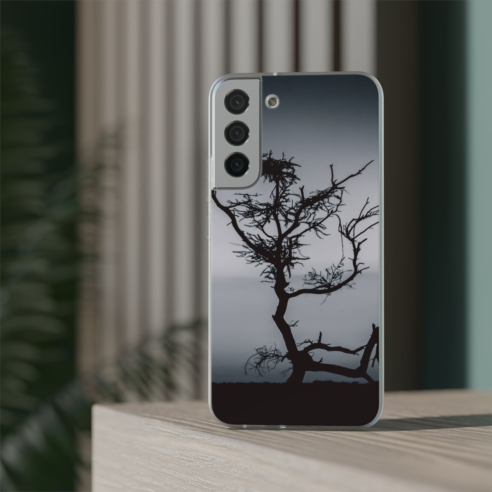 Kalahari Sunset Phone Case B&W