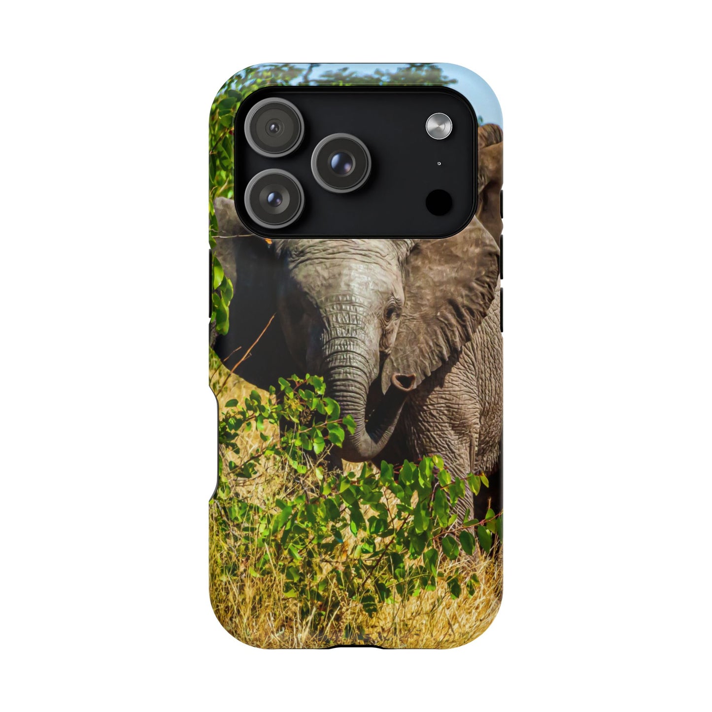 Magsafe® Compatible Tough Cases - Young Elephant iPhone 17 Pro Matte