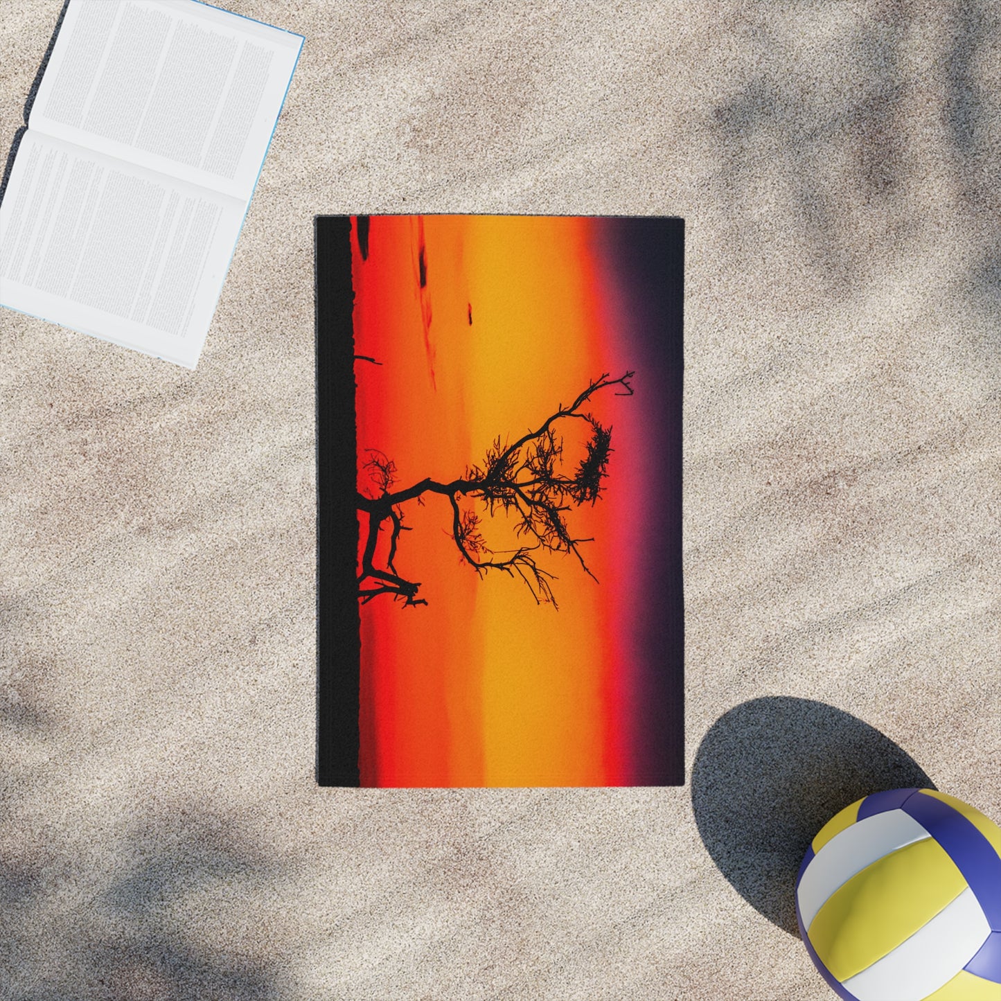 Kalahari Sunset Beach Towels