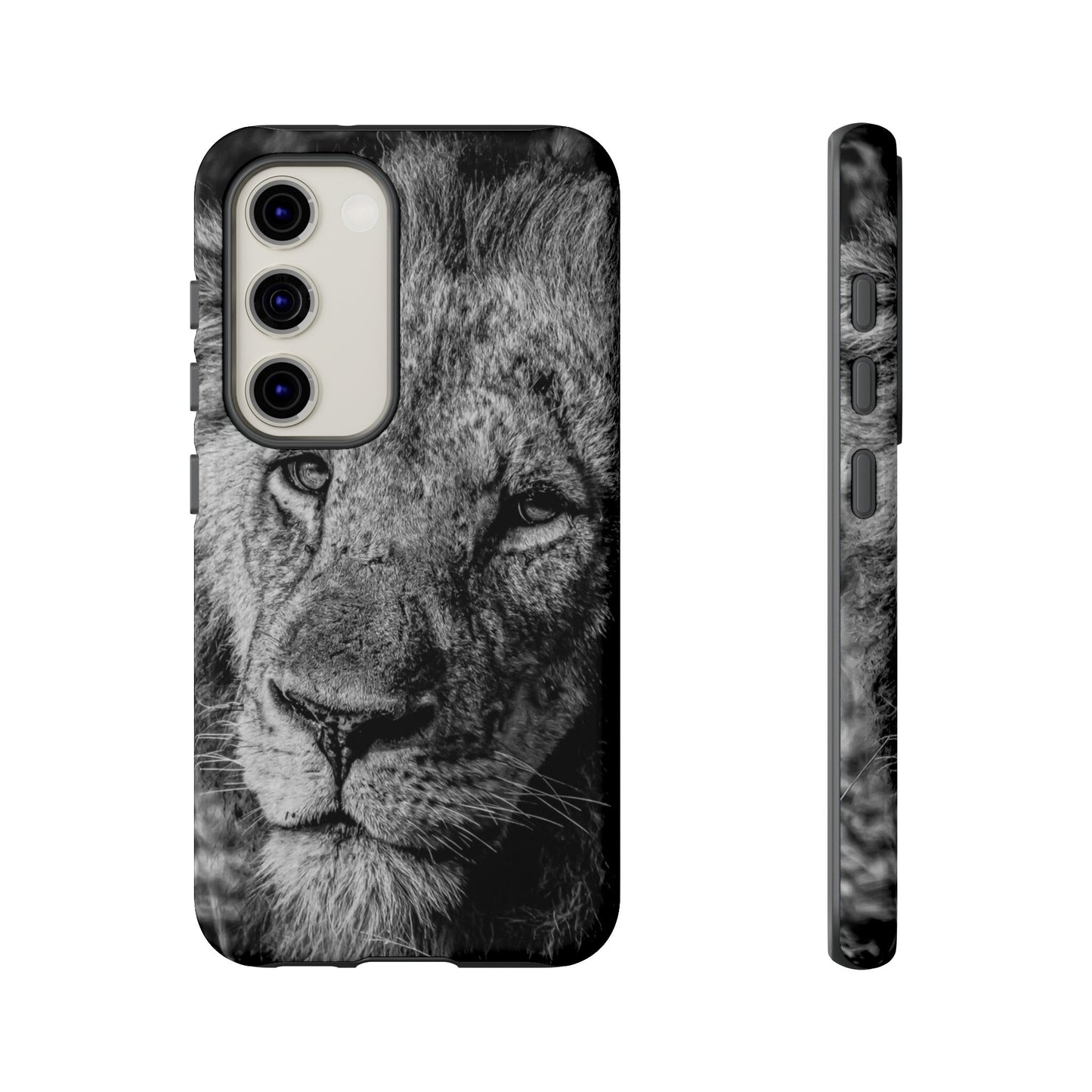 Tough Case - Old Lion B&W Samsung Galaxy S23 Glossy