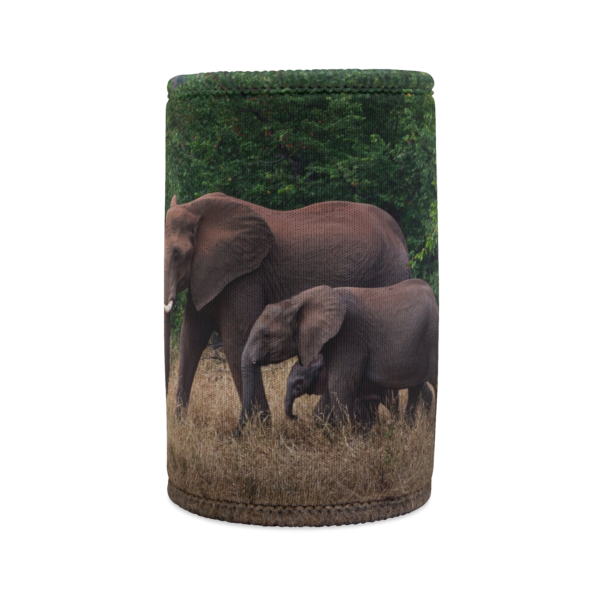 Stubby Holder - Elephant Family Regular Can