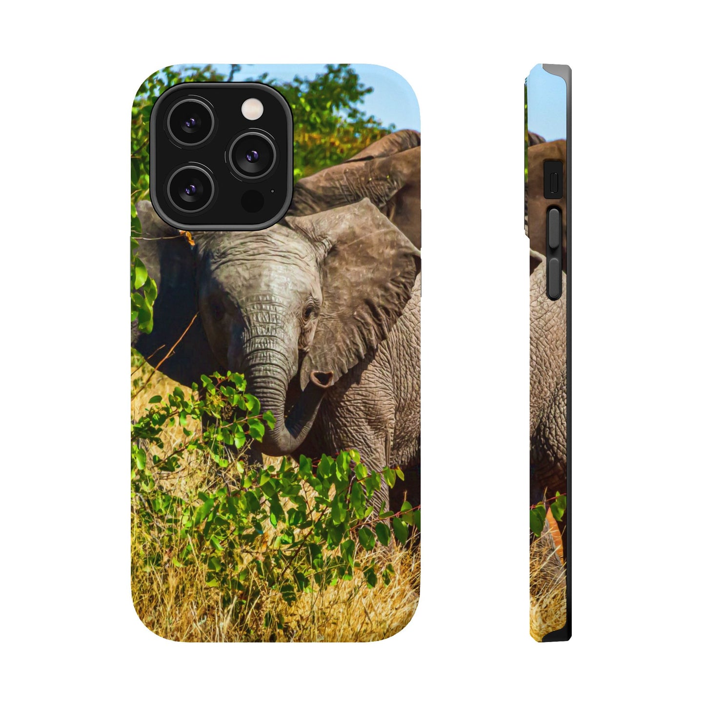 Magsafe® Compatible Tough Cases - Young Elephant iPhone 14 Pro Max Matte