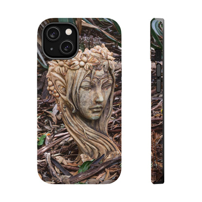 Magsafe® Compatible Tough Cases - Elven Lady Statue iPhone 14 Matte