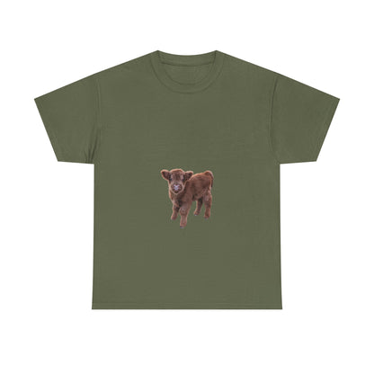 Highland Calf Tee Military Green