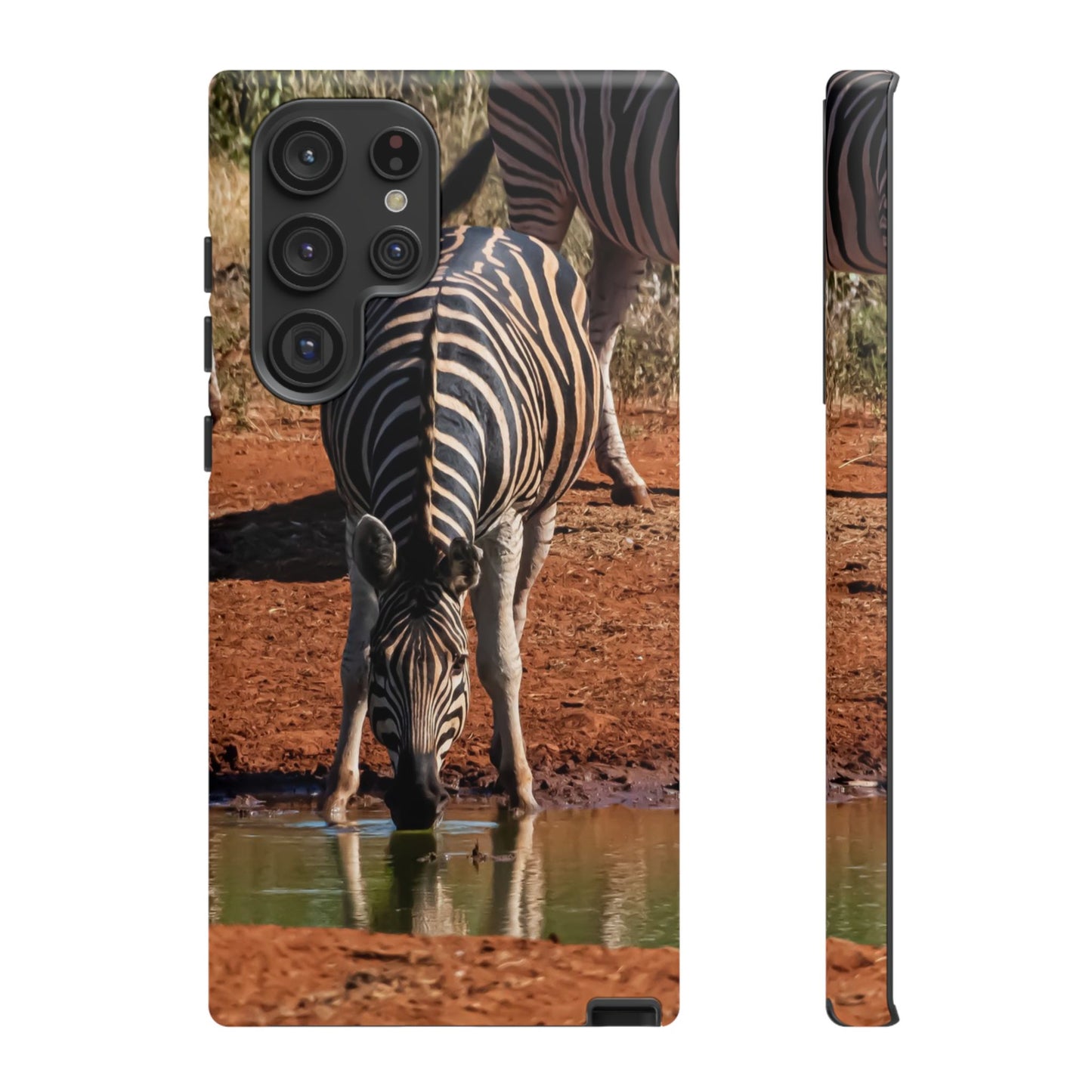 Tough Case - Zebra Drinking