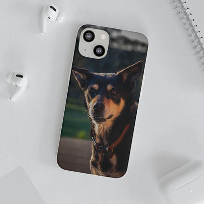 Kelpie Dog Flexi Case
