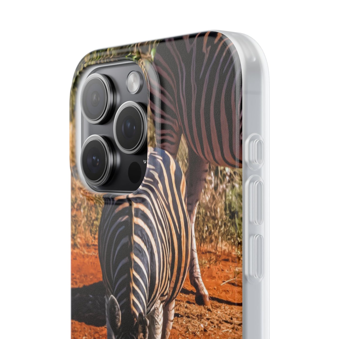 Flexible Zebra Phone Case