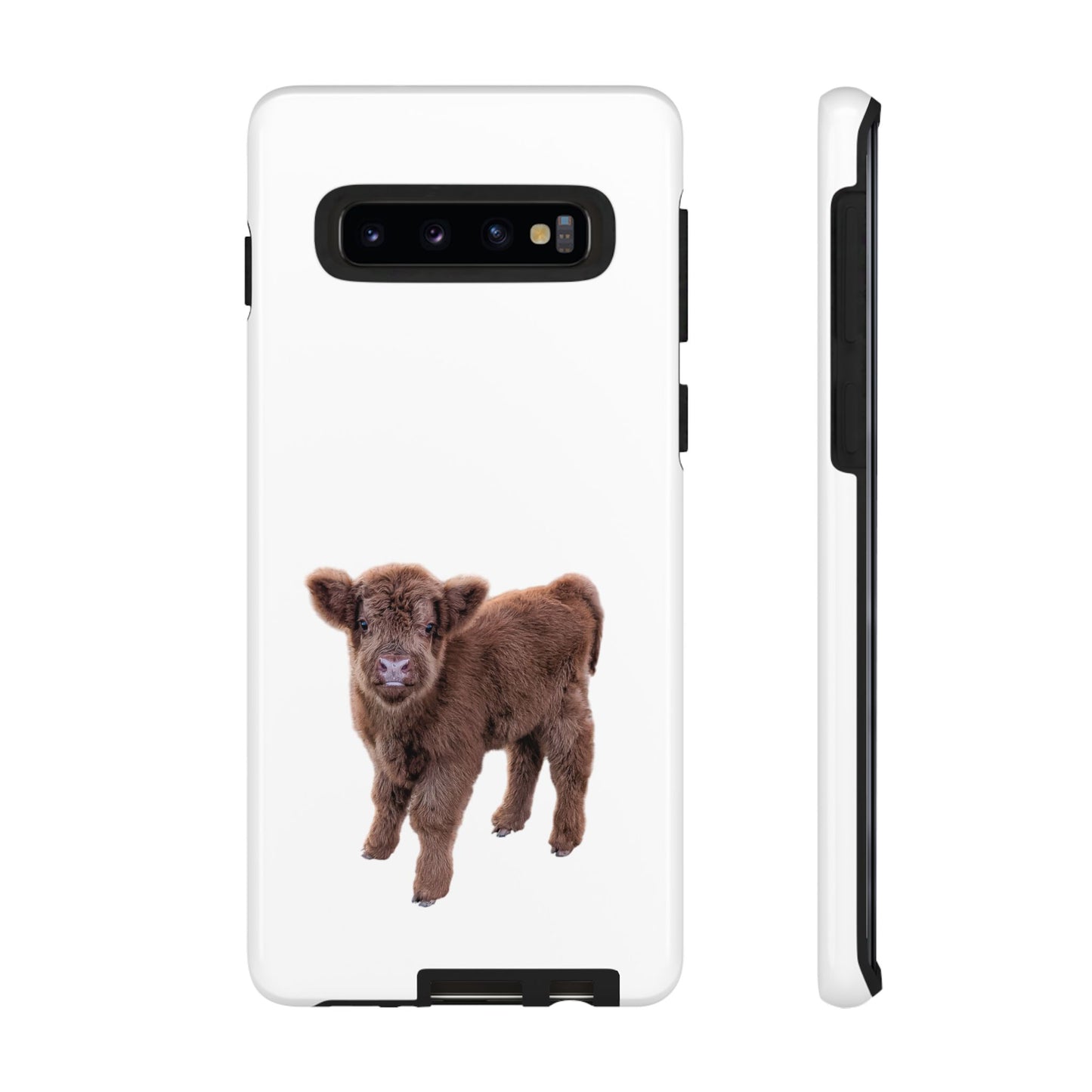 Baby Highland Cow Phone Case Samsung Galaxy S10 Glossy