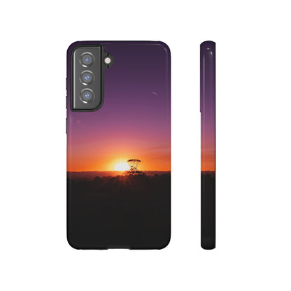 Tough Case - Purple Sunset Samsung Galaxy S21 FE Glossy