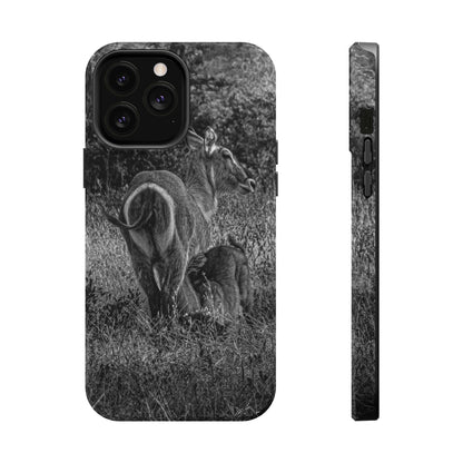 Waterbuck Baby Animal Phone Case - Magsafe B&W iPhone 13 Pro Max Matte