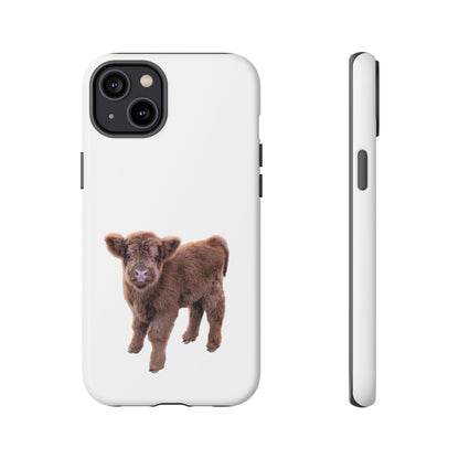 Baby Highland Cow Phone Case iPhone 14 Plus Matte