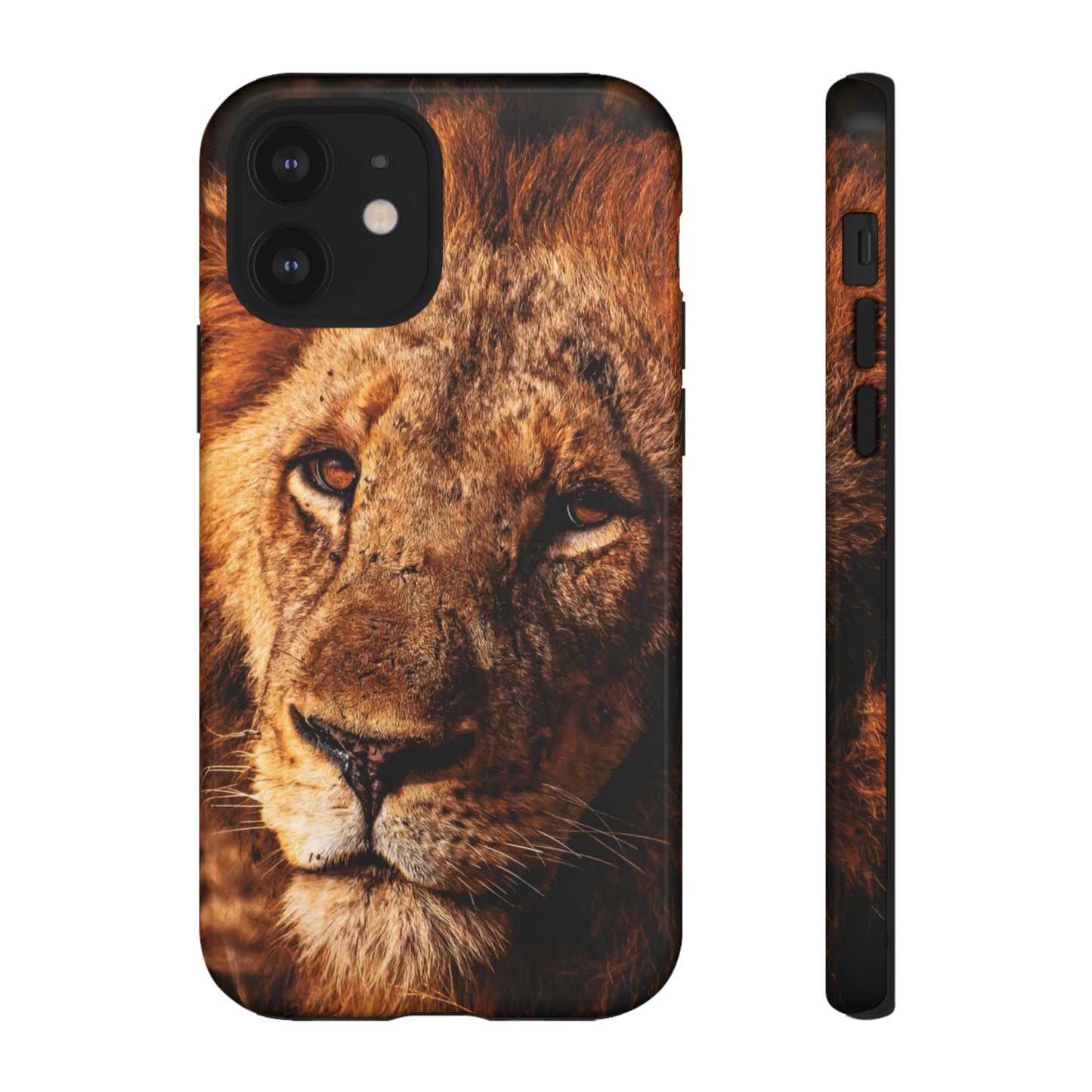 Tough Case - Old Lion iPhone 12 Glossy