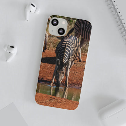 Flexi Cases - Zebra at Waterhole