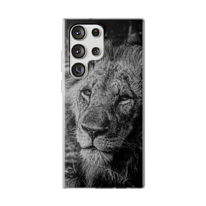 Flexi Cases - Old Lion B&W Samsung Galaxy S23 Ultra