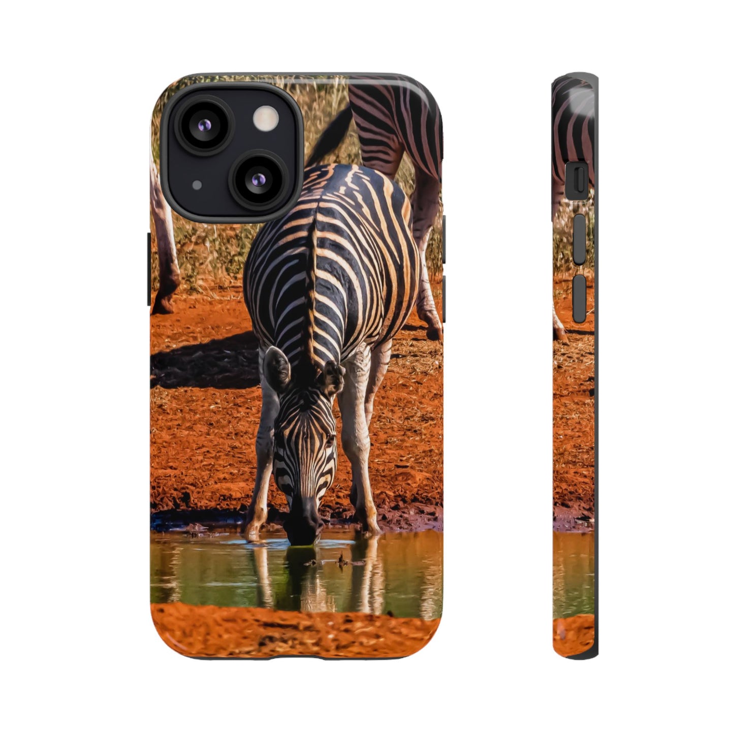 Zebra Phone Case iPhone 13 Mini Glossy