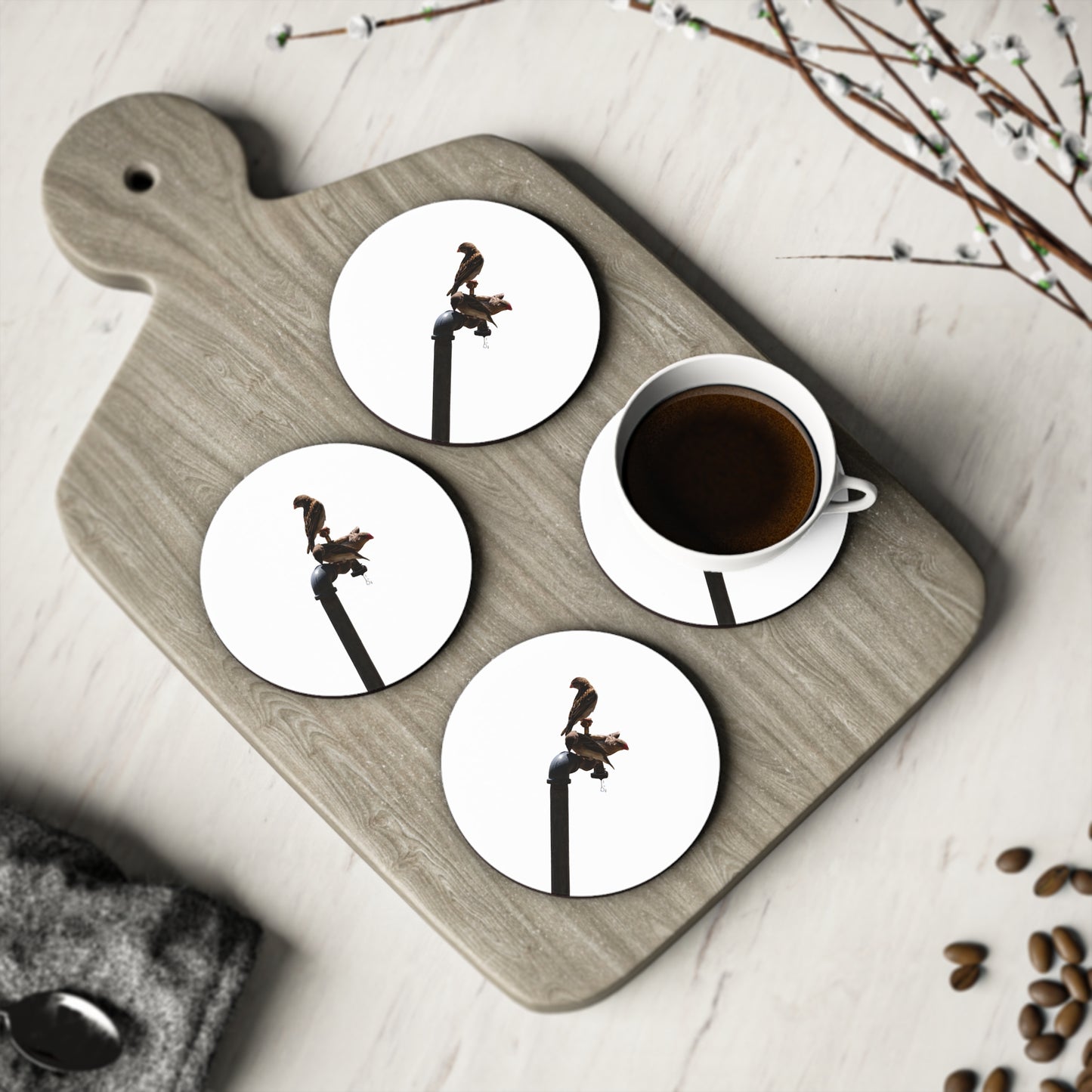 African Birds Coasters