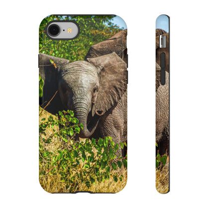 Tough Case - Young Elephant iPhone 8 Glossy